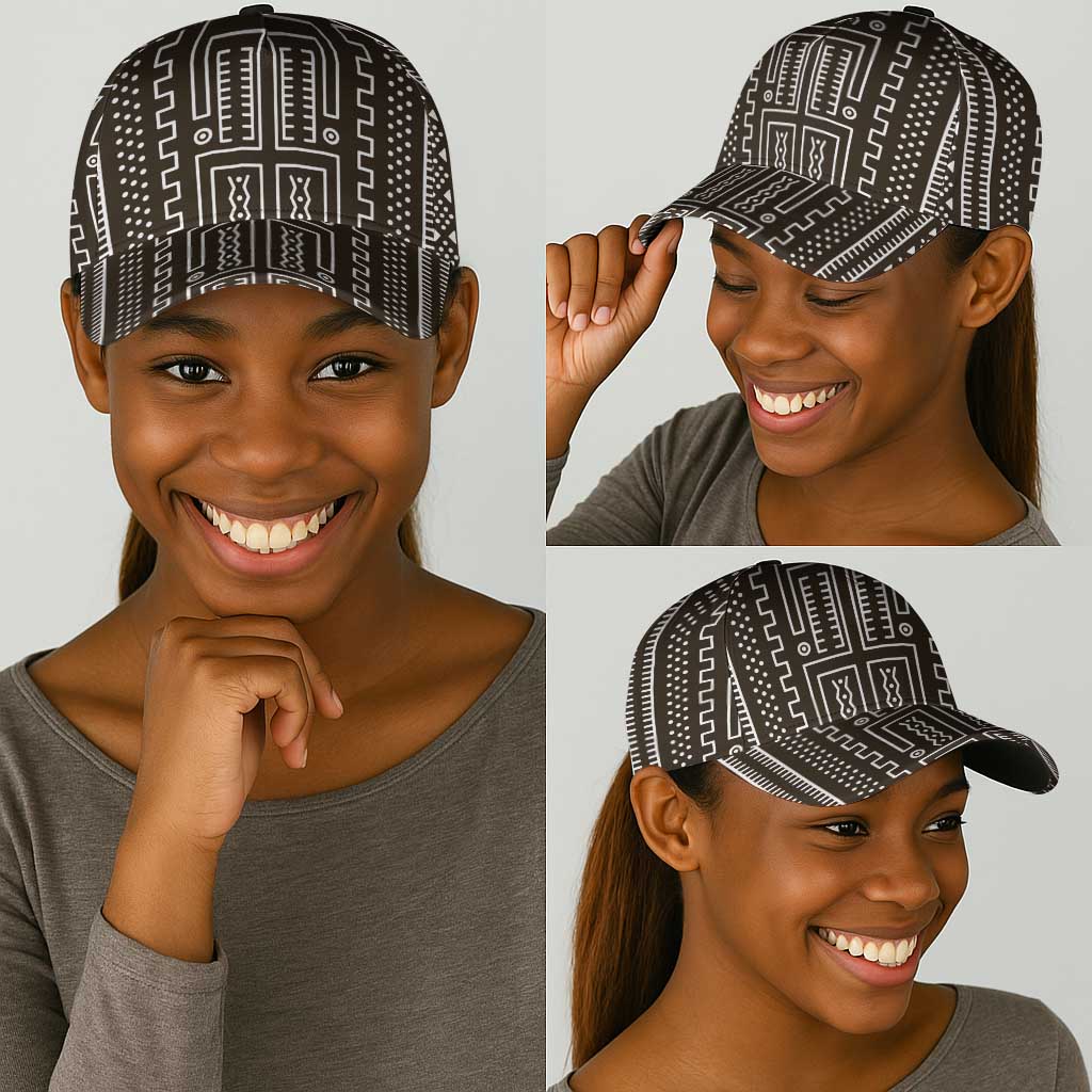 Mali Mud Cloth Bogolanfini Pattern Classic Cap - African Pride