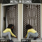 Mali Mud Cloth Door Cover Bogolanfini Pattern