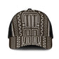 Mali Mud Cloth Bogolanfini Pattern Mesh Trucker Cap - African Pride