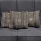 Mali Mud Cloth Pillow Cover Bogolanfini Pattern