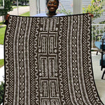 Mali Mud Cloth Bogolanfini Pattern Quilt - African Pride