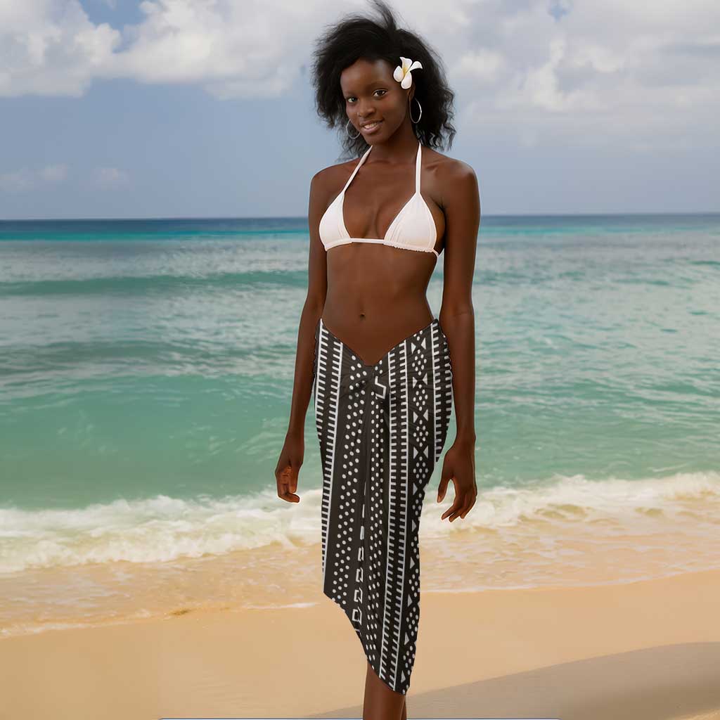 Mali Mud Cloth Bogolanfini Pattern Sarong - African Pride
