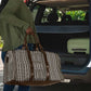 Mali Mud Cloth Travel Bag Bogolanfini Pattern