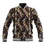 Mali Mud Cloth Legacy Baseball Jacket African Tribal Pattern - African Pride