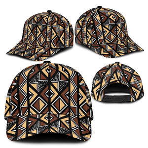 Mali Mud Cloth Legacy Classic Cap African Tribal Pattern - African Pride