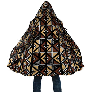 Mali Mud Cloth Legacy Pattern Cloak Ethnic Geometry Style