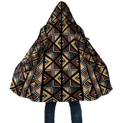 Mali Mud Cloth Legacy Pattern Cloak Ethnic Geometry Style