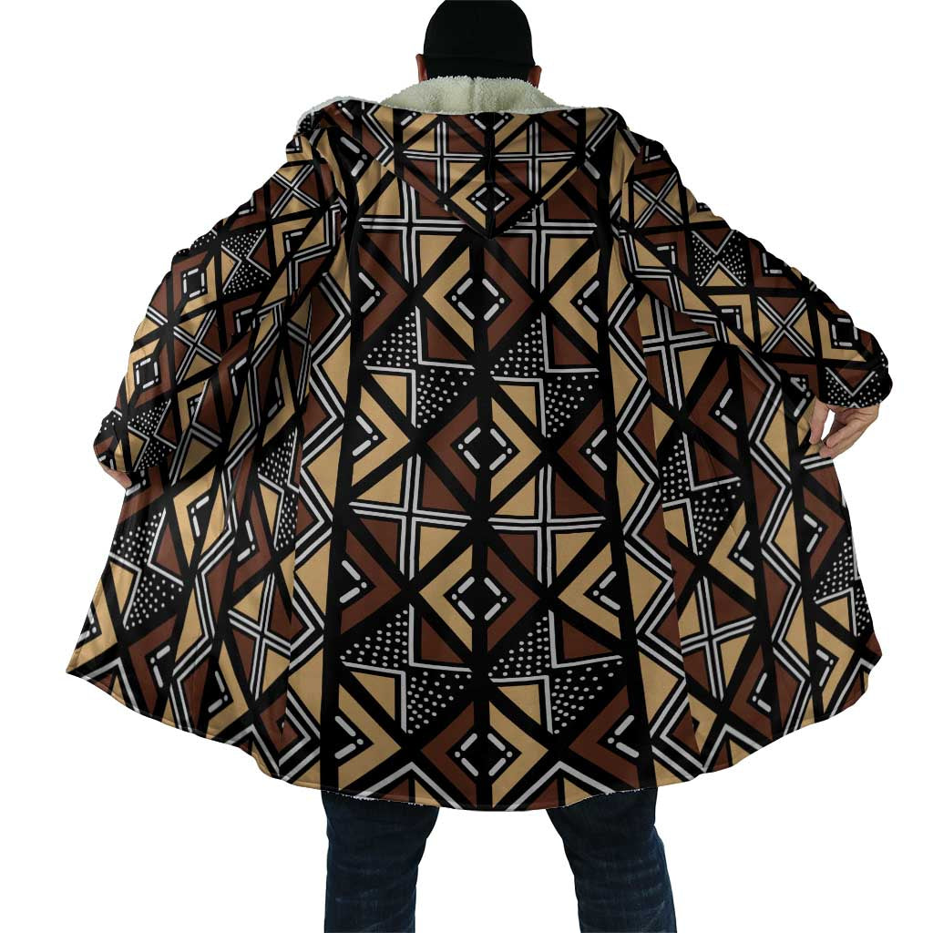 Mali Mud Cloth Legacy Pattern Cloak Ethnic Geometry Style