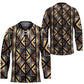 Mali Mud Cloth Legacy Pattern Hockey Jersey Ethnic Geometry Style
