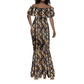 Mali Mud Cloth Legacy Mermaid Dress African Tribal Pattern - African Pride