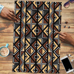Mali Mud Cloth Legacy Pattern Puzzle Ethnic Geometry Style