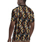 Mali Mud Cloth Legacy Rugby Jersey African Tribal Pattern - African Pride