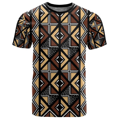 Mali Mud Cloth Legacy T shirt African Tribal Pattern - African Pride