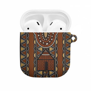 Mali Mud Cloth African Village AirPods Case Ethnic Geometry Style