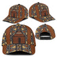 Mali Mud Cloth Village Legacy Classic Cap African Tribal Pattern - African Pride