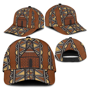 Mali Mud Cloth Village Legacy Classic Cap African Tribal Pattern - African Pride