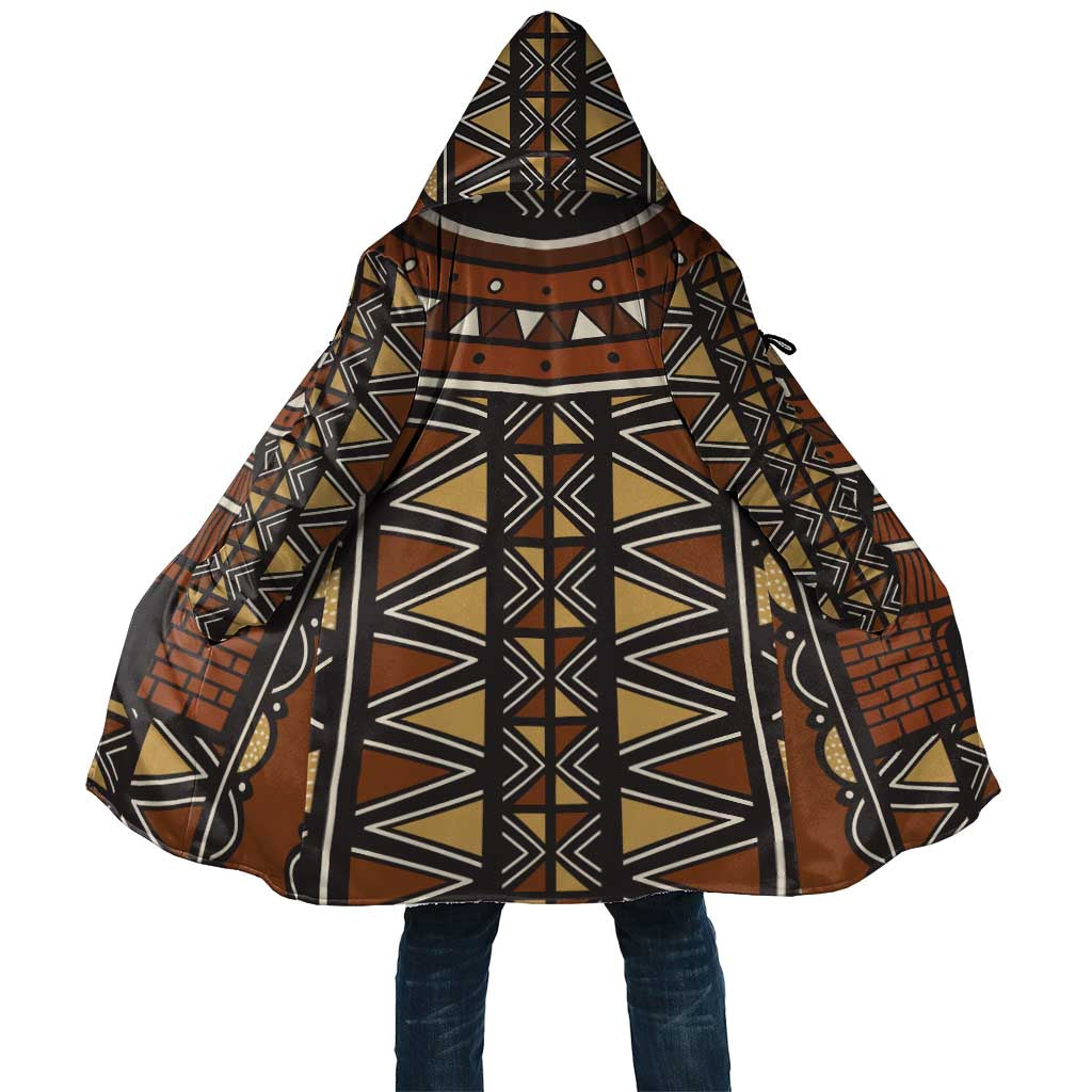 Mali Mud Cloth African Village Cloak Ethnic Geometry Style