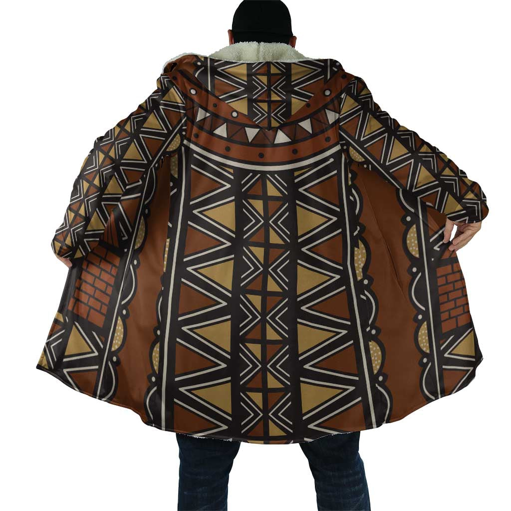 Mali Mud Cloth African Village Cloak Ethnic Geometry Style