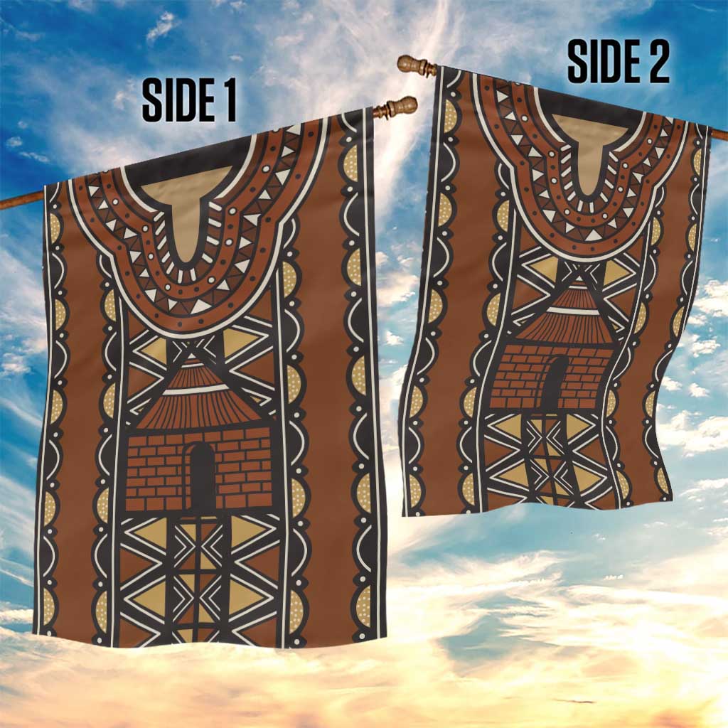 Mali Mud Cloth Village Legacy Garden Flag African Tribal Pattern - African Pride