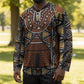 Mali Mud Cloth African Village Hockey Jersey Ethnic Geometry Style