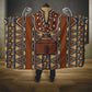 Mali Mud Cloth Village Legacy Hooded Blanket African Tribal Pattern - African Pride