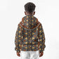 Mali Mud Cloth Village Legacy Kid Hoodie African Tribal Pattern - African Pride
