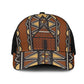 Mali Mud Cloth Village Legacy Mesh Trucker Cap African Tribal Pattern - African Pride