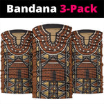 Mali Mud Cloth Village Legacy Neck Gaiter African Tribal Pattern - African Pride