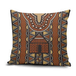 Mali Mud Cloth African Village Pillow Cover Ethnic Geometry Style