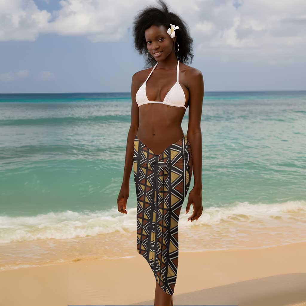 Mali Mud Cloth Village Legacy Sarong African Tribal Pattern - African Pride