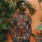 Mali Mud Cloth Village Legacy T shirt African Tribal Pattern - African Pride
