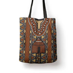 Mali Mud Cloth African Village Tote Bag Ethnic Geometry Style