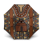 Mali Mud Cloth African Village Umbrella Ethnic Geometry Style
