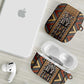 Mali Mud Cloth Leopards Legacy AirPods Case Tribal Village