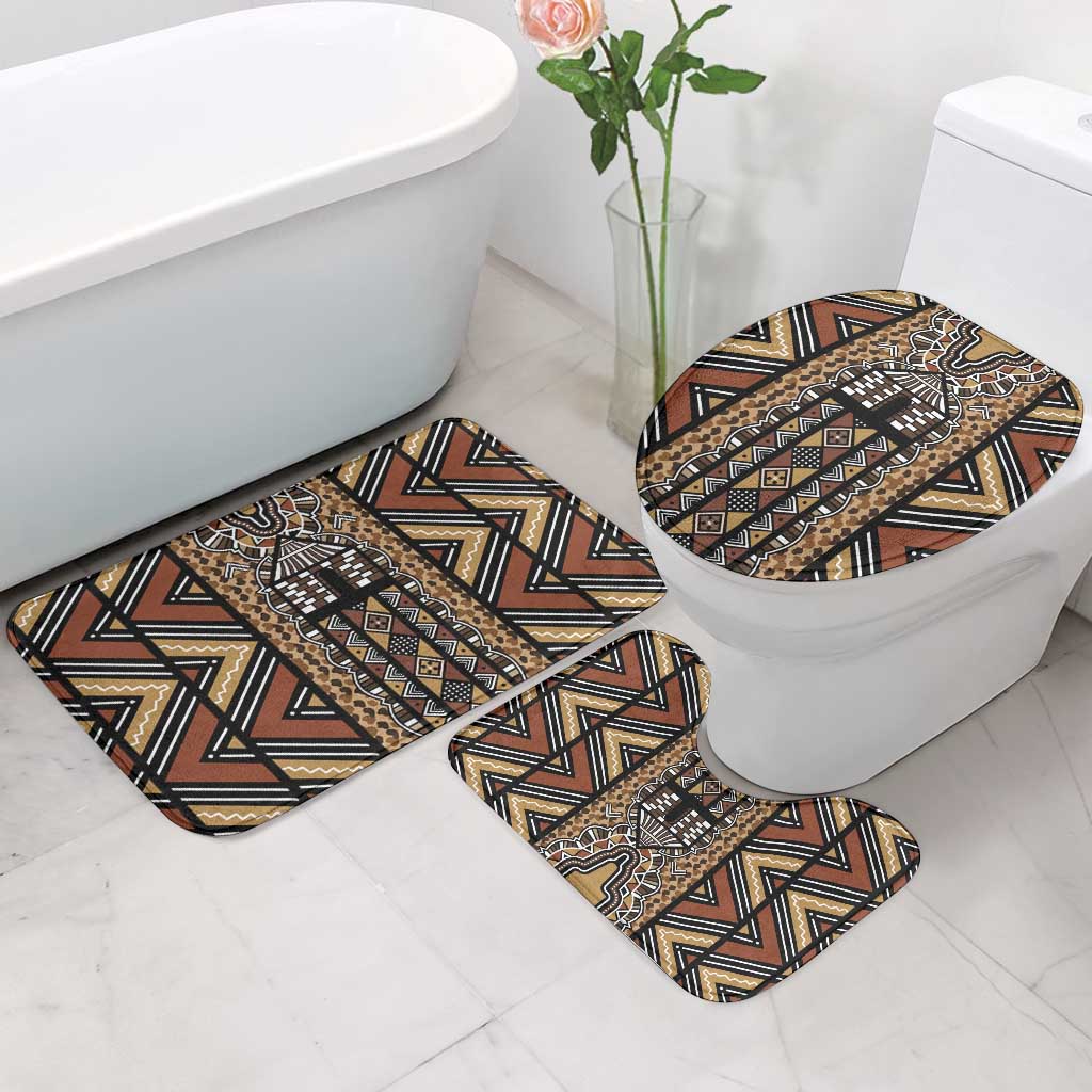 Mali Mud Cloth Leopards Legacy Bathroom Set Tribal Village