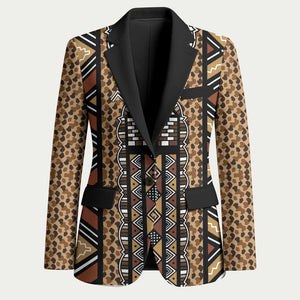 Mali Mud Cloth Leopards Legacy Blazer Tribal Village