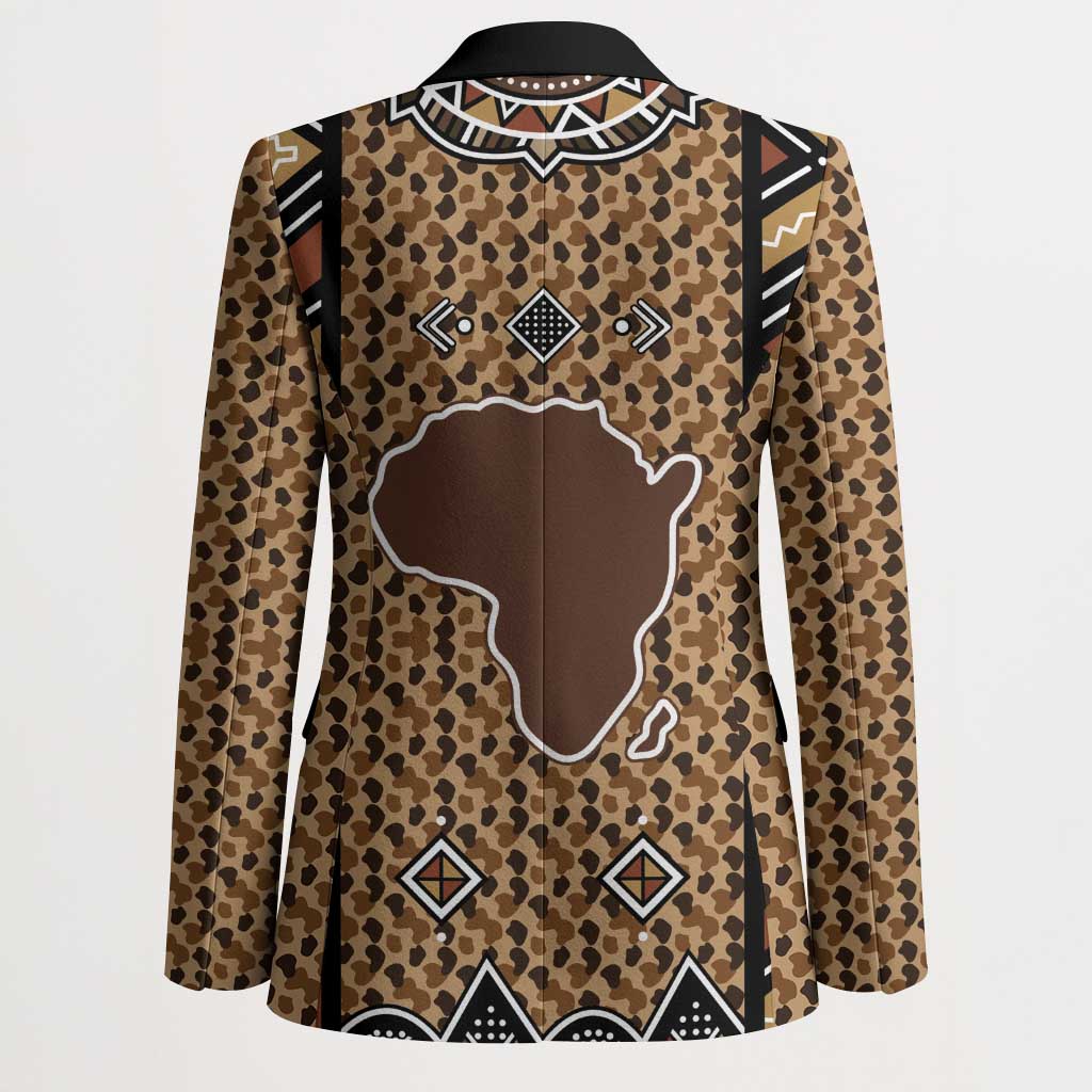 Mali Mud Cloth Leopards Legacy Blazer Tribal Village