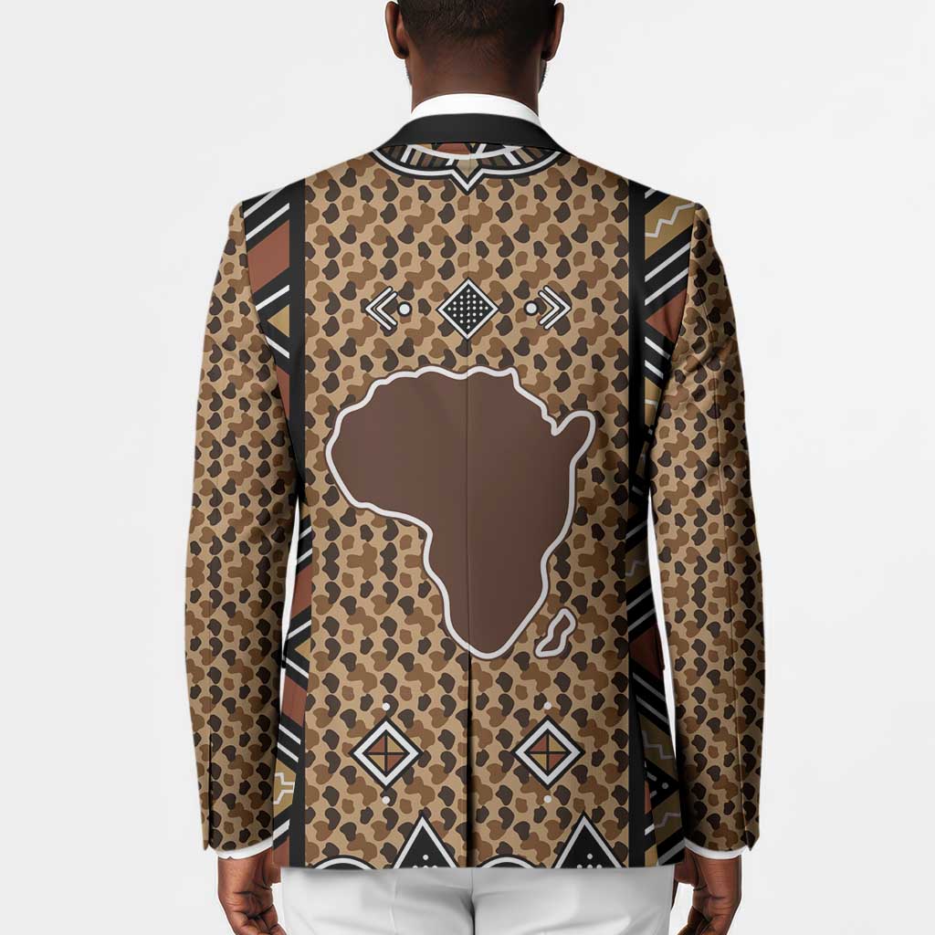 Mali Mud Cloth Leopards Legacy Blazer Tribal Village