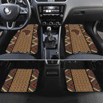 Mali Mud Cloth Leopards Legacy Car Mats African Tribal Pattern - African Pride