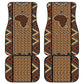 Mali Mud Cloth Leopards Legacy Car Mats African Tribal Pattern - African Pride
