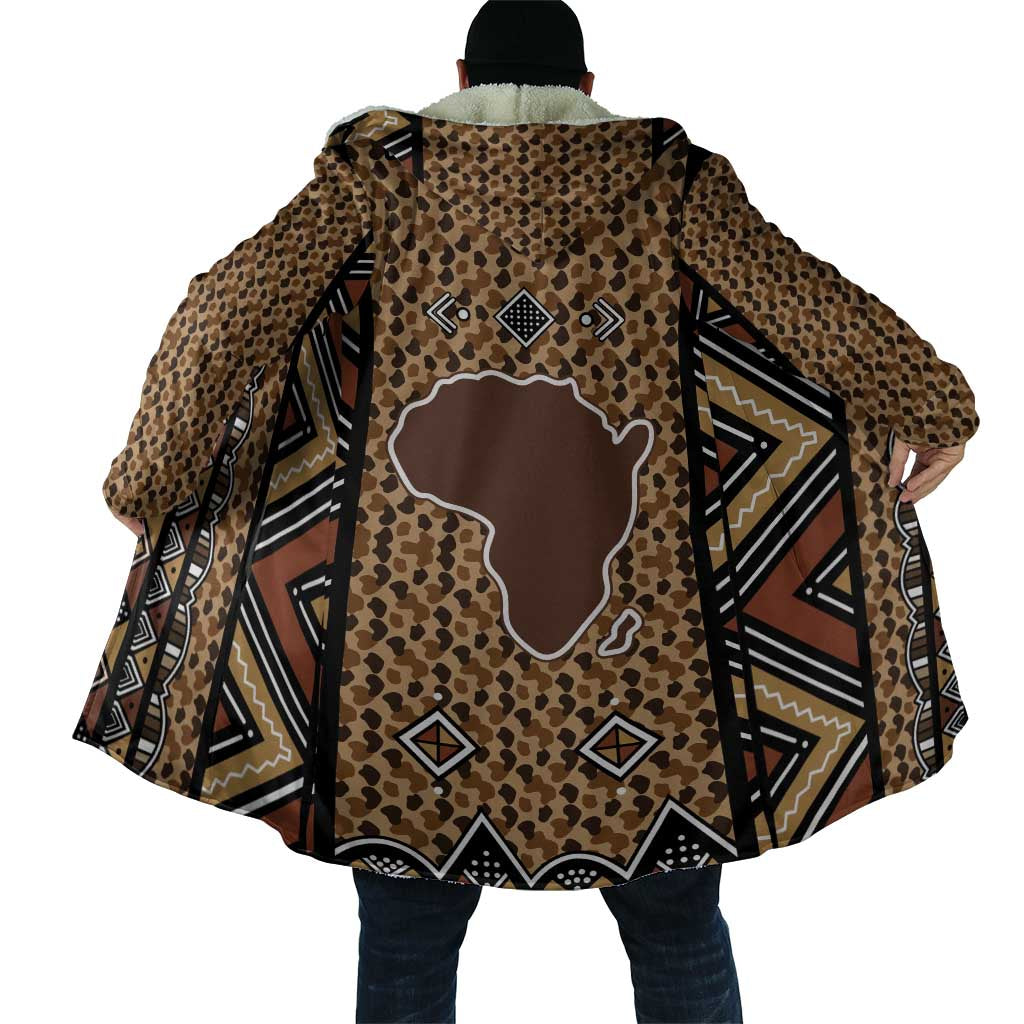 Mali Mud Cloth Leopards Legacy Cloak Tribal Village