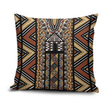 Mali Mud Cloth Leopards Legacy Pillow Cover Tribal Village