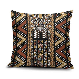Mali Mud Cloth Leopards Legacy Pillow Cover Tribal Village