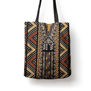 Mali Mud Cloth Leopards Legacy Tote Bag Tribal Village