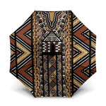 Mali Mud Cloth Leopards Legacy Umbrella Tribal Village
