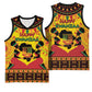 Afro-Americans Kwanzaa Basketball Jersey African Pattern LT15