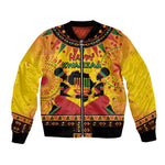 Afro-Americans Kwanzaa Bomber Jacket African Pattern