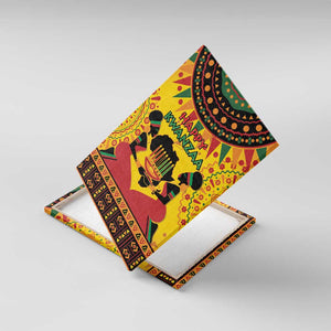 Afro-Americans Kwanzaa Canvas Wall Art African Pattern