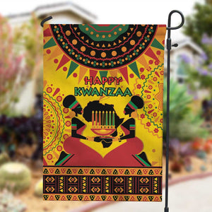 Afro-Americans Kwanzaa Garden Flag African Pattern