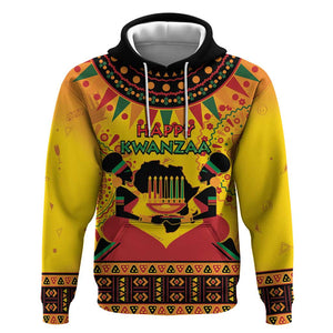 Afro-Americans Kwanzaa Hoodie African Pattern